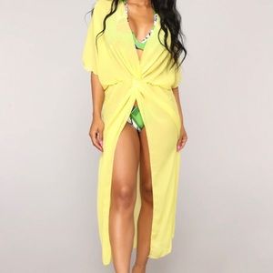 Fashion Nova swimsuit cover up